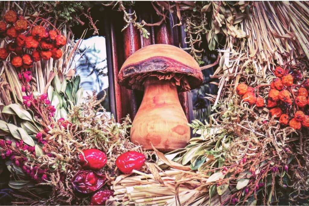 Budget autumn decor